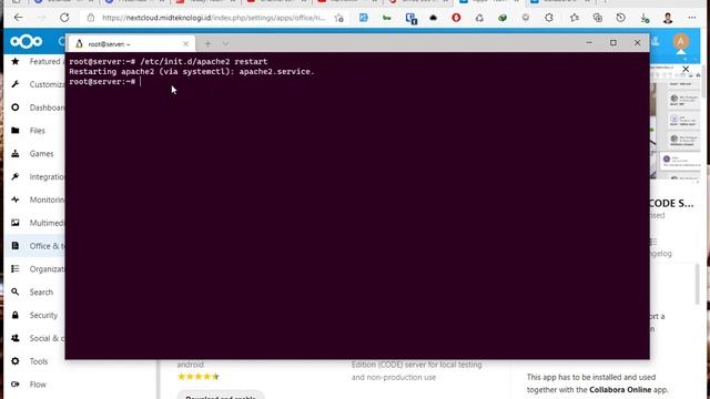 Tutorial Cara Integrasi Nextcloud Dengan Colabora Office Terbaru смотреть онлайн