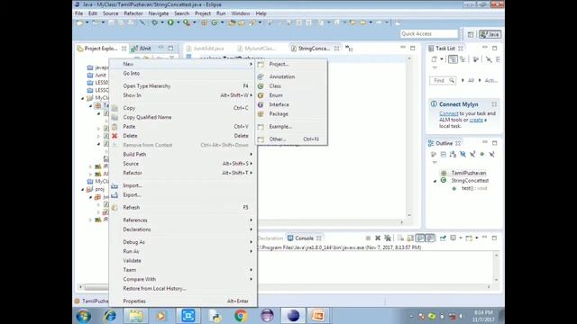 Java Tutorial in Tamil-39:Junit test example смотреть онлайн