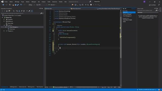 how to make a windows (Form) movable. C# Forms ( drag custom borderless windows ) смотреть онлайн