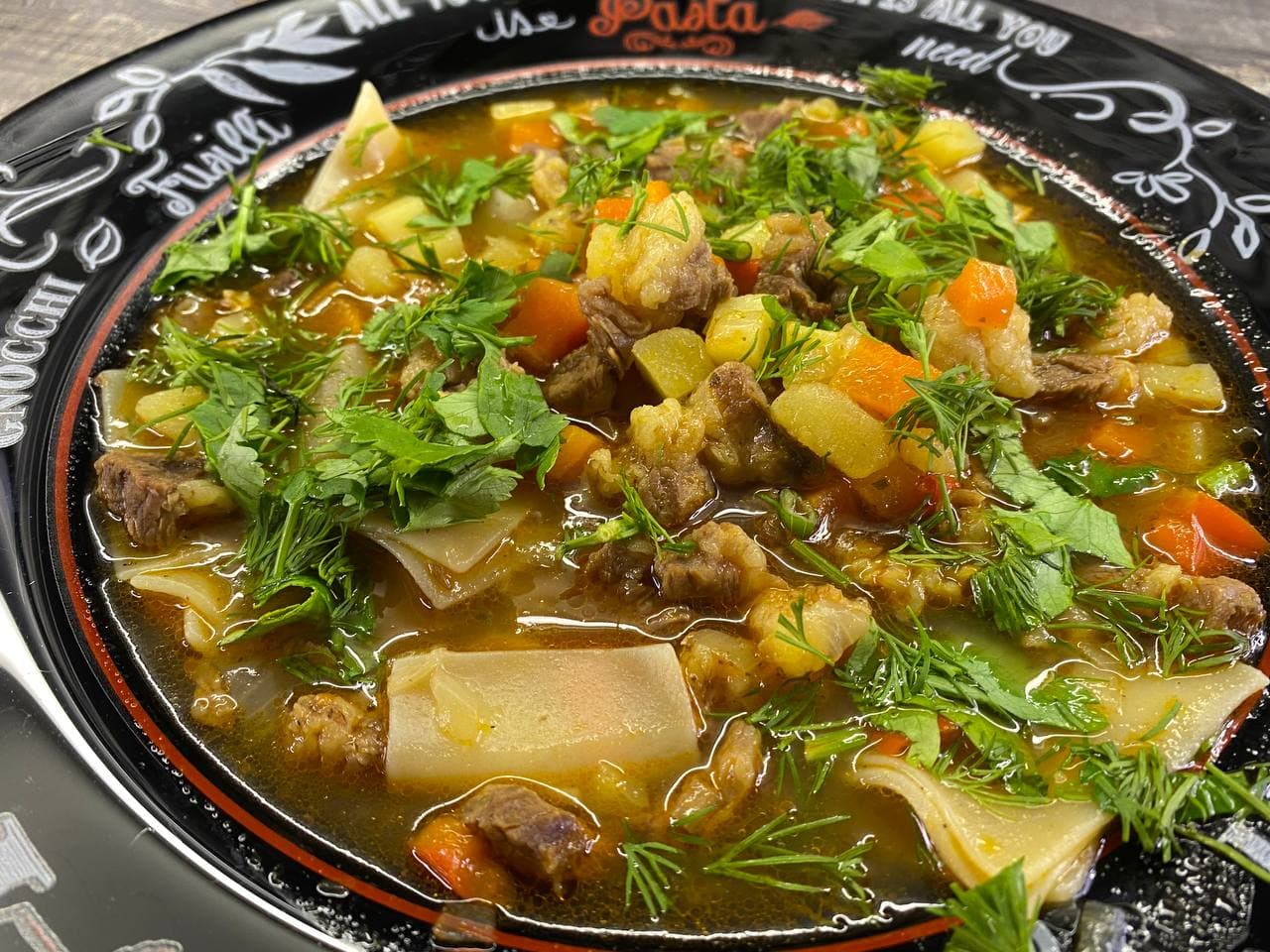 Если надоели щи и борщ, готовлю МАМПАР. Вкусный, сытный, ароматный