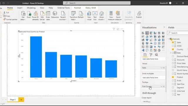Power BI March 2021 Word-wrap in Small Multiples titles (preview) | Power BI Telugu смотреть онлайн