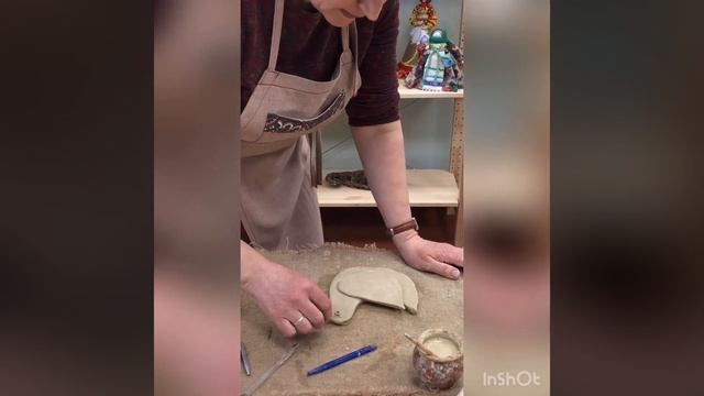 Ольга Гурова Мастер класс Птичка из глины смотреть онлайн