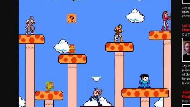 обзор Super Mario Bros Crossover dendi emulation arcade java 丨Абдулоархив смотреть онлайн