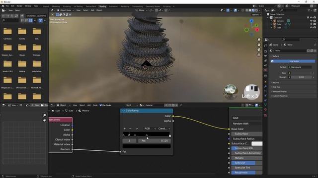 Blender 3.x - 18 - Primitive Curve Spiral sur Geometry Nodes смотреть онлайн