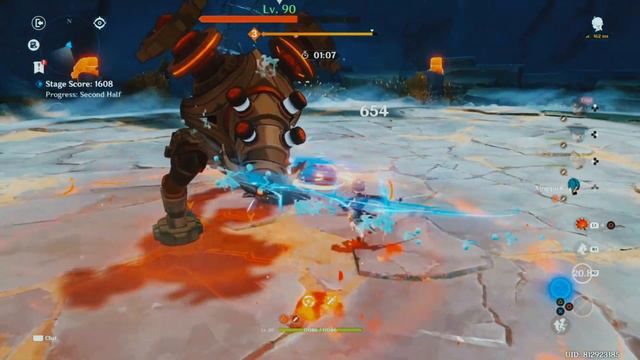 wanderer's gameplay, support Dehya Genshin impact event gameplay смотреть онлайн
