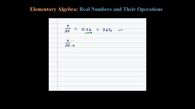 How to convert a Fraction to a Percent смотреть онлайн