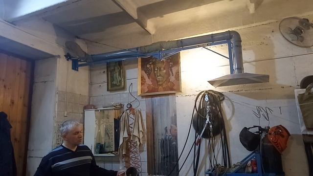 Вытяжка в гараж или мастерскую своими руками. смотреть онлайн