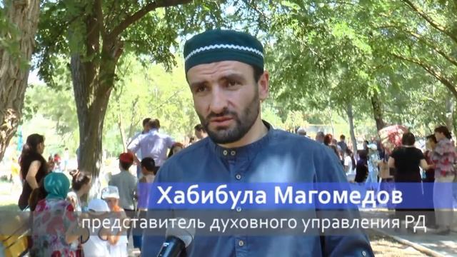 День физкультурника в г. Южно-Сухокумск (открытие детской площадки) смотреть онлайн
