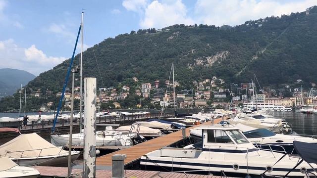Bellagio, Italy - Lake Como - Walking Tour 4K| UHD - with Captions! смотреть онлайн
