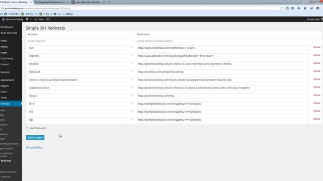 How To Install And Setup The Simple 301 Redirects Plugin 5 - How To Do A 301 Redirect Part 2 смотреть онлайн