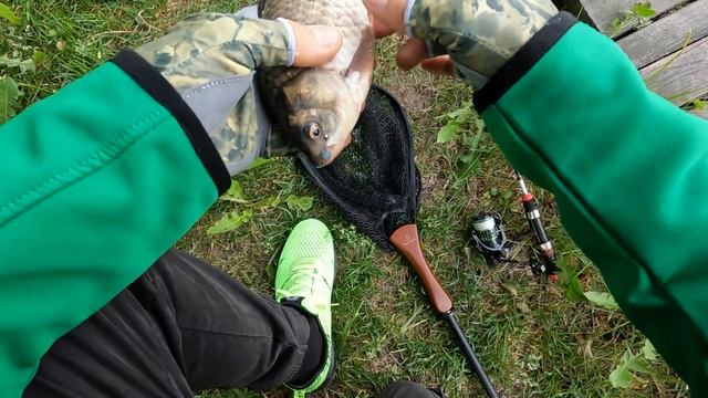 Второй Каменский пруд. Карась смотреть онлайн