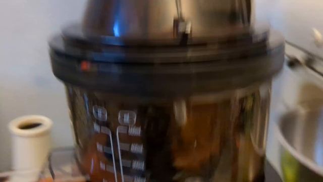 juicing a papaya on a Kuvings whole slow juicer CS600 смотреть онлайн