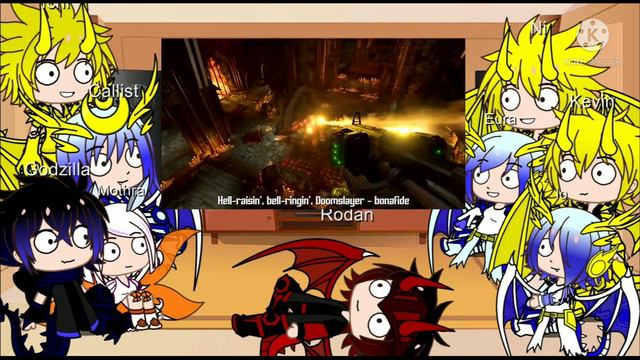 Kaijus react to Doom eternal rap home in hell, FHD. #gachaclub #Kaiju #Doom смотреть онлайн