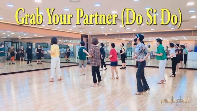 Grab Your Partner Do Si Do linedance / Cho: Ross Brown смотреть онлайн