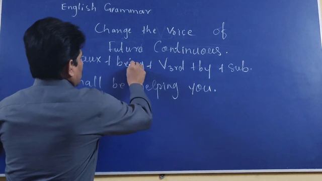 Explanation of Passive Voice of Future Continuous Tense ????? By Tarique Sir. смотреть онлайн