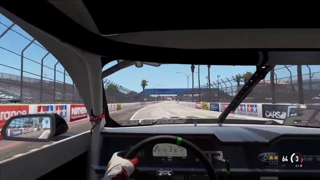 Project CARS 2 | Ford Mustang RTR Spec - 5 d | Long Beach street circuit смотреть онлайн
