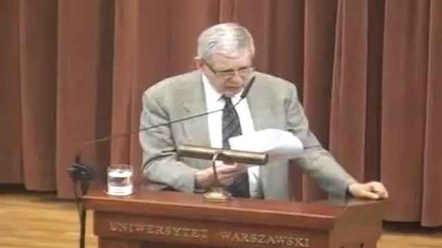Tomas Venclova -- 8 Wykładów na Nowe Tysiąclecie UOUW смотреть онлайн