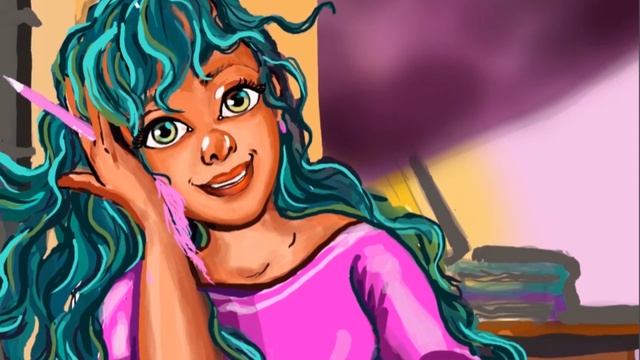 DIGITAL PAINTING Cartoon style (Photoshop) смотреть онлайн