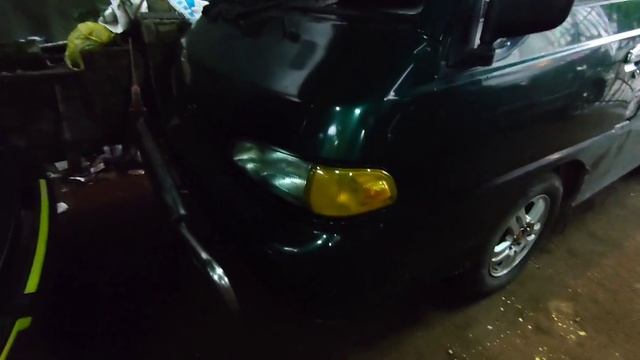 KONDISI HYUNDAI H100/ARYA/GRACE CRASH | NABRAK TRUK