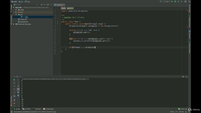 002 Динамический массив ArrayList Введение смотреть онлайн