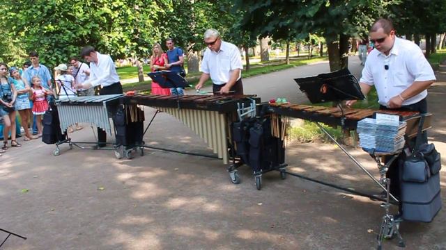 Ансамбль ударных инструментов "Четыре четверти" смотреть онлайн