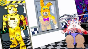 СТРАШНЫЕ АНИМАТРОНИКИ ФНАФ ГАРРИС || Garry's Mod FNAF COOP