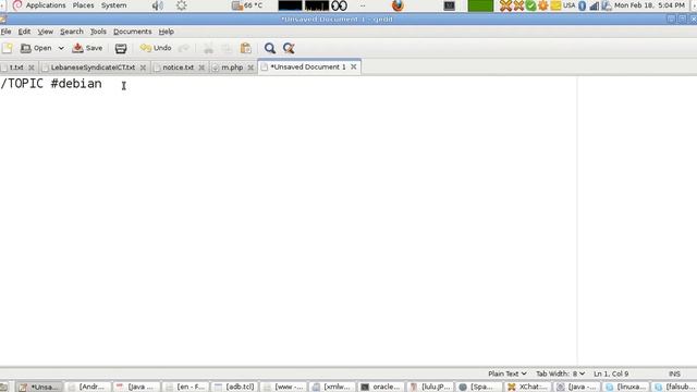 IRC Tutorial Lesson 6 : Channel Topic (English Version) смотреть онлайн