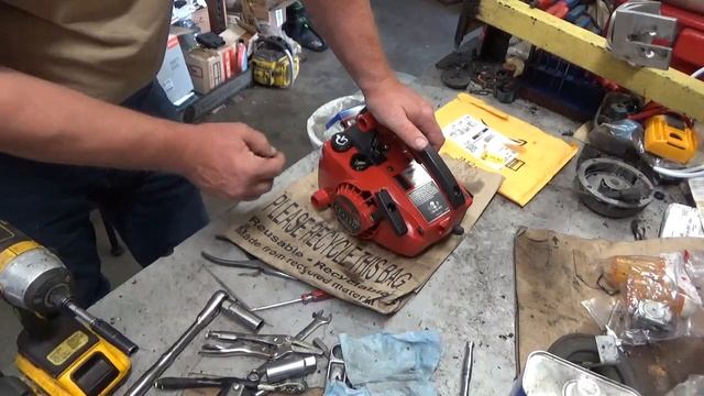 Allen's Homelite 180 Classic Repair Discussion & Test Run!
