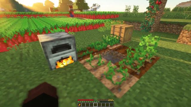 СТРАННАЯ ЕДА В МАЙНКРАФТ l MINECRAFT 1.17.1 смотреть онлайн