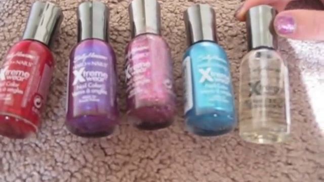 Sally Hansen Hard As Nails Xtreme Wear Nail Polish- Review смотреть онлайн