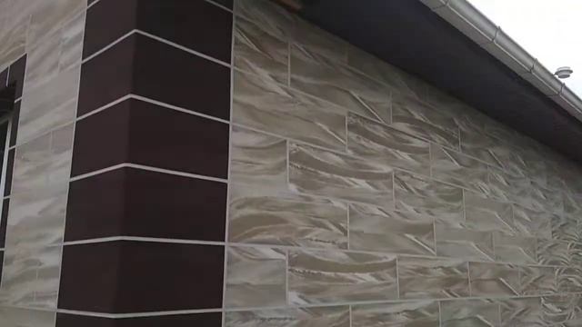 Фасад гибкий камень