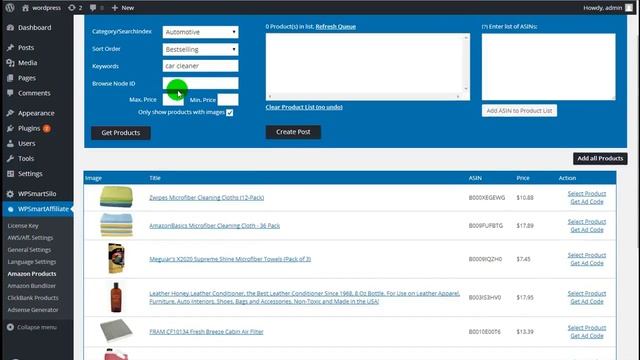 SiteBildZ New WordPress Plugin WPSmartAffiliate Update смотреть онлайн