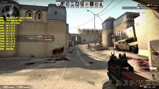 Counter Strike Global Offensive GTX 980 Ti & i7 6700k | [4K] 2160p | FRAME-RATE TEST смотреть онлайн