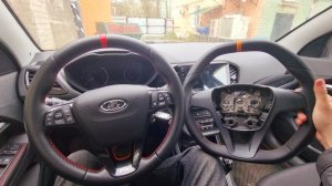ПОЧЕМУ Я СНЯЛ Анатомический руль AMG с LADA VESTA.Выбираем лучший руль на новую лада веста 2021.