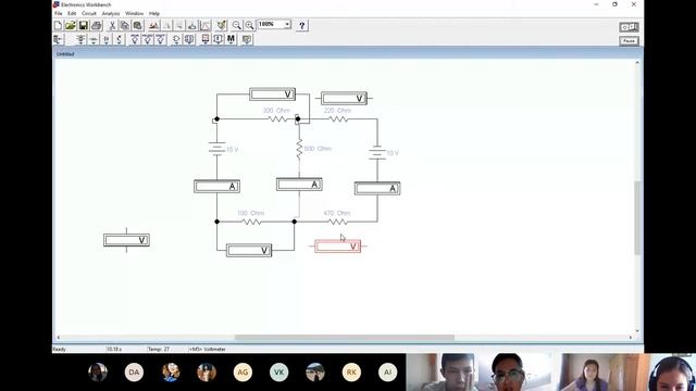 элтех, как работать в Electronic Workbench