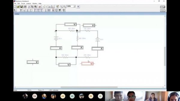 элтех, как работать в electronic workbench