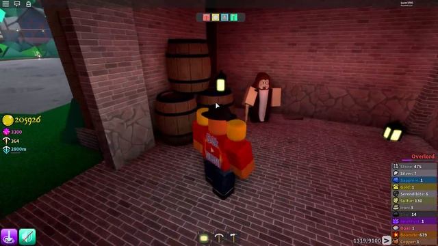 [Roblox] Azure Mines: Sendibite Pickaxe (NEW PICKAXE 2 BLOCKS AT A TIME!!!) смотреть онлайн