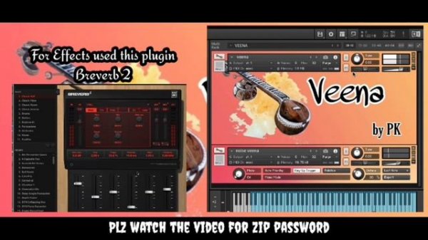 Veena Kontakt library (free download )