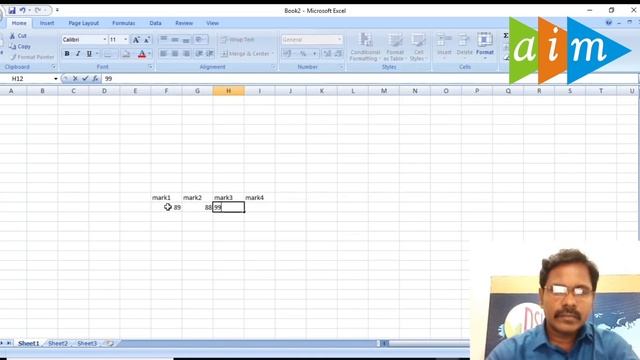 Computer on Office Automation - Connecting the Worksheets and Enter the Data in Excel смотреть онлайн