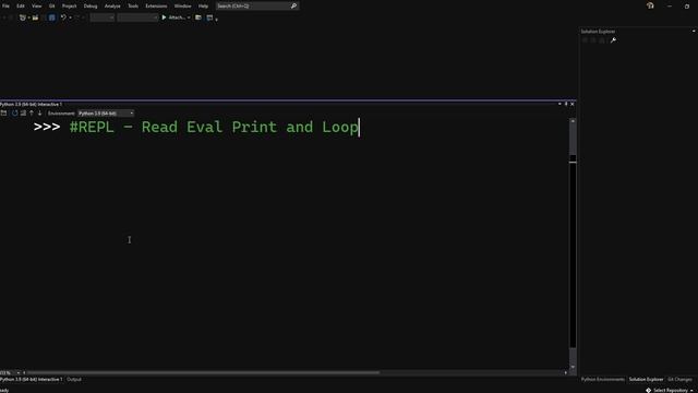 Accessing Python in the REPL Context vs. Application Context in Visual Studio 2022 смотреть онлайн