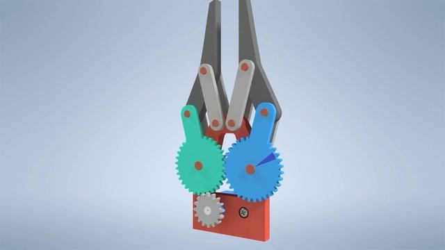 Animation of Rotary Gripper | Autodesk Inventor Professional 2023 смотреть онлайн