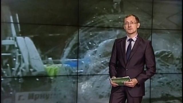 Автобус Иркутск Усть Кут не поделил дорогу с лошадью в Братском районе смотреть онлайн