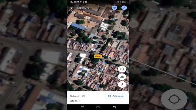 Google Earth App - To find Length and Area of Places смотреть онлайн