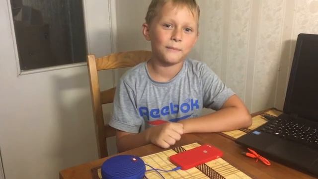 Распаковка портативной колонки JBL Clip 2 смотреть онлайн