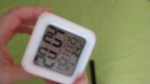 Купил интересное  Часы кубик с будильником и термометром  Рекомендую!