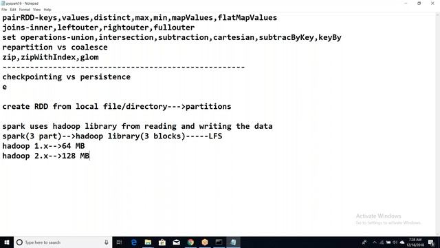 pyspark16 RDDTransformations смотреть онлайн