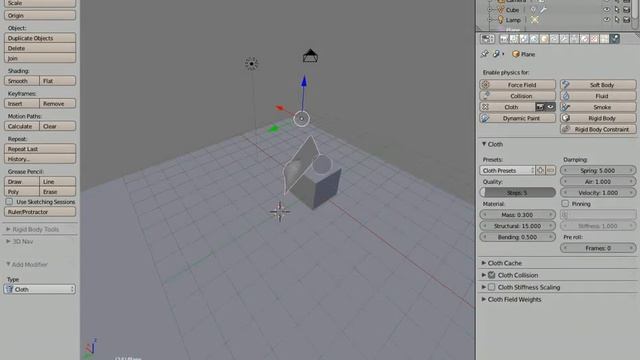 Kак создать такнь в Blender 3D смотреть онлайн