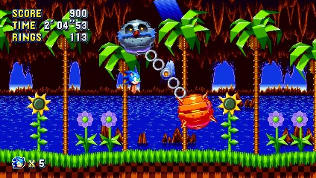 Ice Cream Sonic Mania (Sonic Mania mod) смотреть онлайн