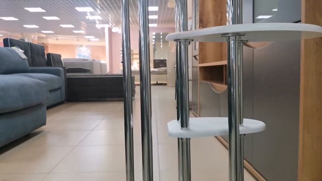 204566 "Подставка под цветы" подцветочник (МДФ/Металл). Цвет: Сандал матов. смотреть онлайн