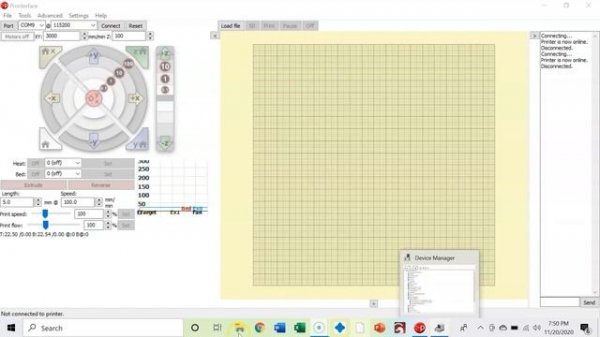 Download, Install, and Connect Pronterface to Ender 3 V2 3D Printer
